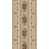 Traversa Lotus 535/106, polipropilena heat-set, bej, 120 cm
