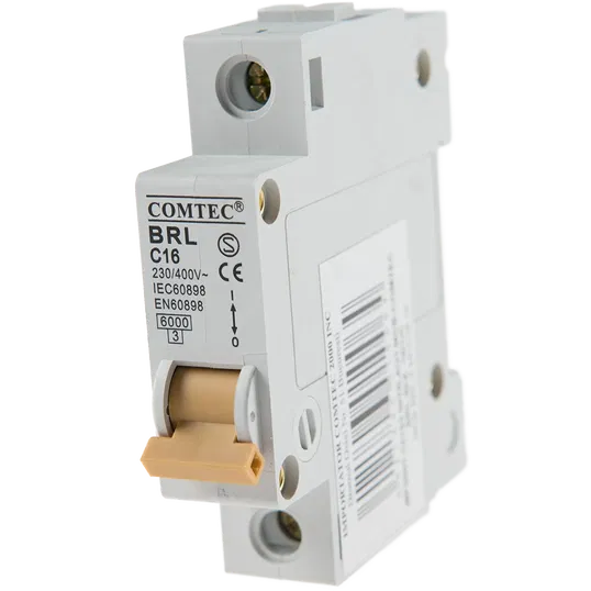 Intrerupator automat Comtec BRL 6kA MCB, 1P, 16 A