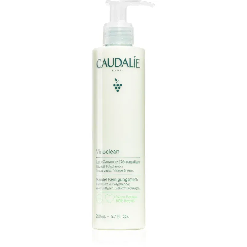 Caudalie Vinoclean lapte demachiant pentru față și ochi 200 ml