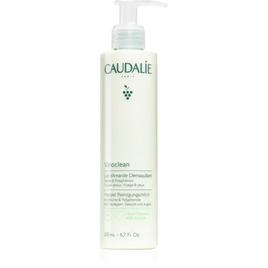 Caudalie Vinoclean lapte demachiant pentru față și ochi 200 ml