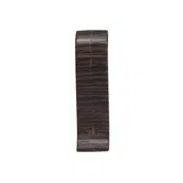 Set element de imbinare plinta parchet, lemn Wenge, PVC, 55 x 22 mm, 2 bucati/set