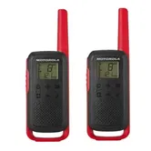 Statie radio PMR portabila Motorola TALKABOUT T62 RED, set 2 buc
