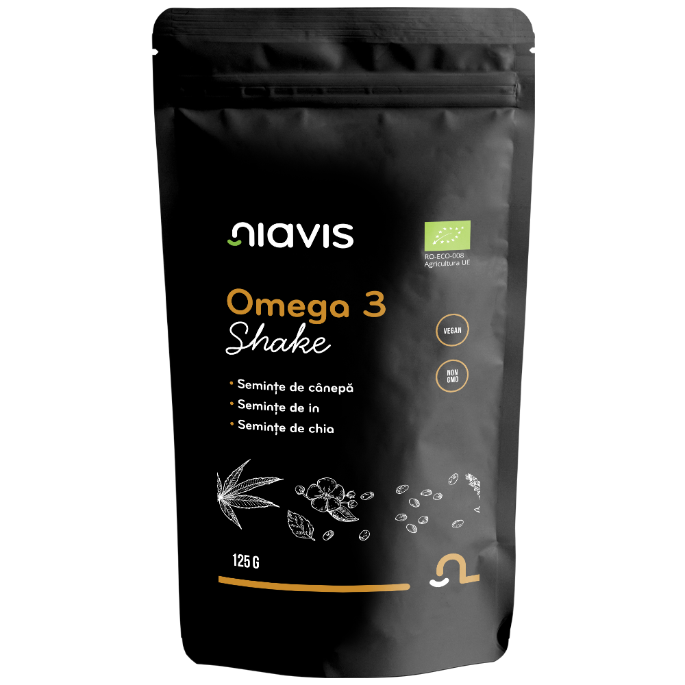 Shake ecologic Omega 3, 125g, Niavis