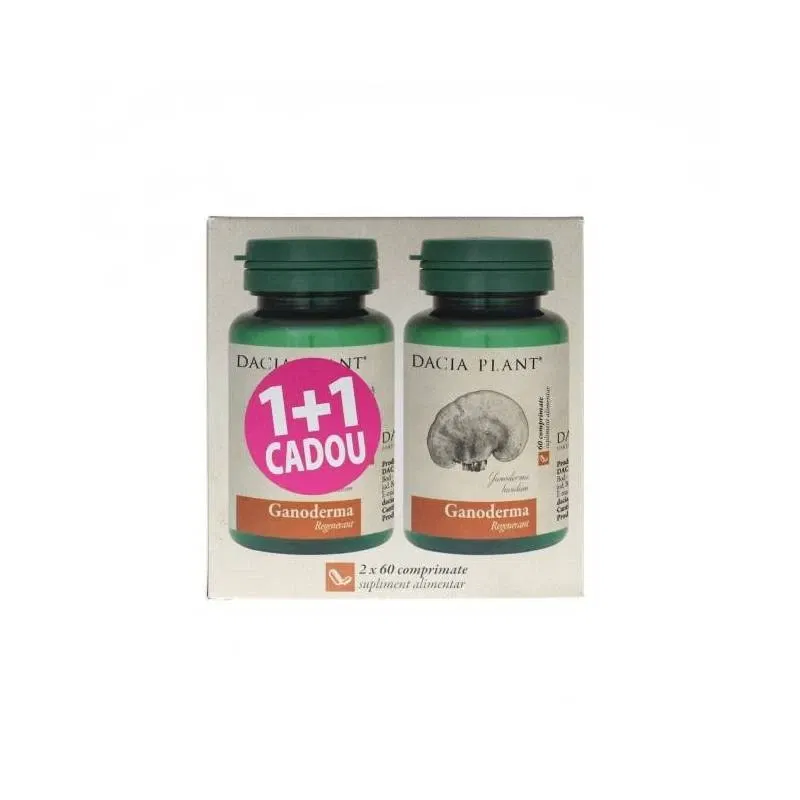 Ganoderma 60cpr 1+1 Gratis - Dacia Plant