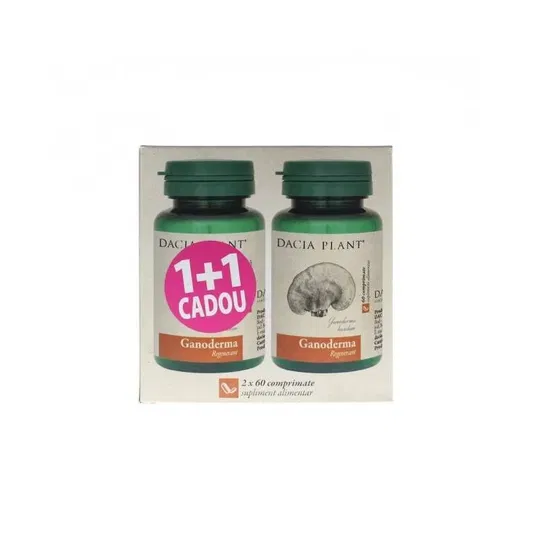 Ganoderma 60cpr 1+1 Gratis - Dacia Plant