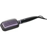 Perie cu aer cald pentru indreptarea parului Philips StyleCare Essential BHH880/00, 200°C, 2 setari de temperatura, Invelis ceramic (Negru)