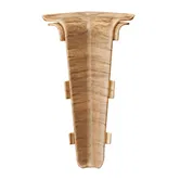 Set colt interior plinta Arbiton Indo 70, stejar burbon, PVC, 70 x 26 mm, 2 bucati/set