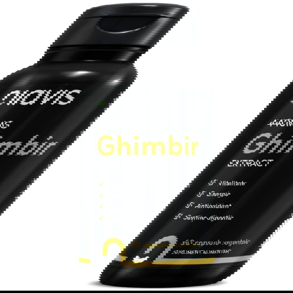 Ghimbir Extract 440mg, 60 capsule, Niavis