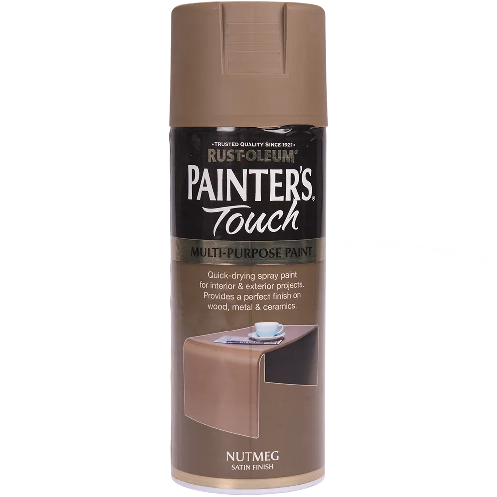 Vopsea spray decorativa Rust-Oleum Painter`s Touchs, maro nutmeg, lucios, interior/exterior, 400 ml