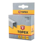 Capse Topex, pentru tapiterie, de tip G, 12 mm, 1000 buc