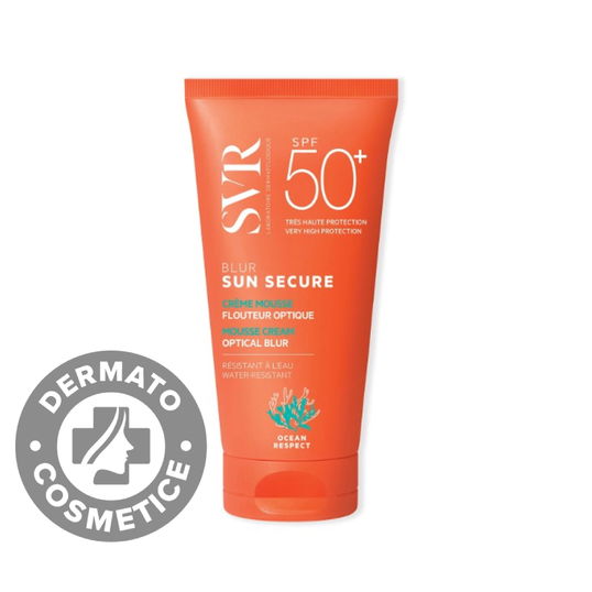 Crema tip spuma pentru protectie solara cu SPF 50+ Sun Secure, 50ml, SVR