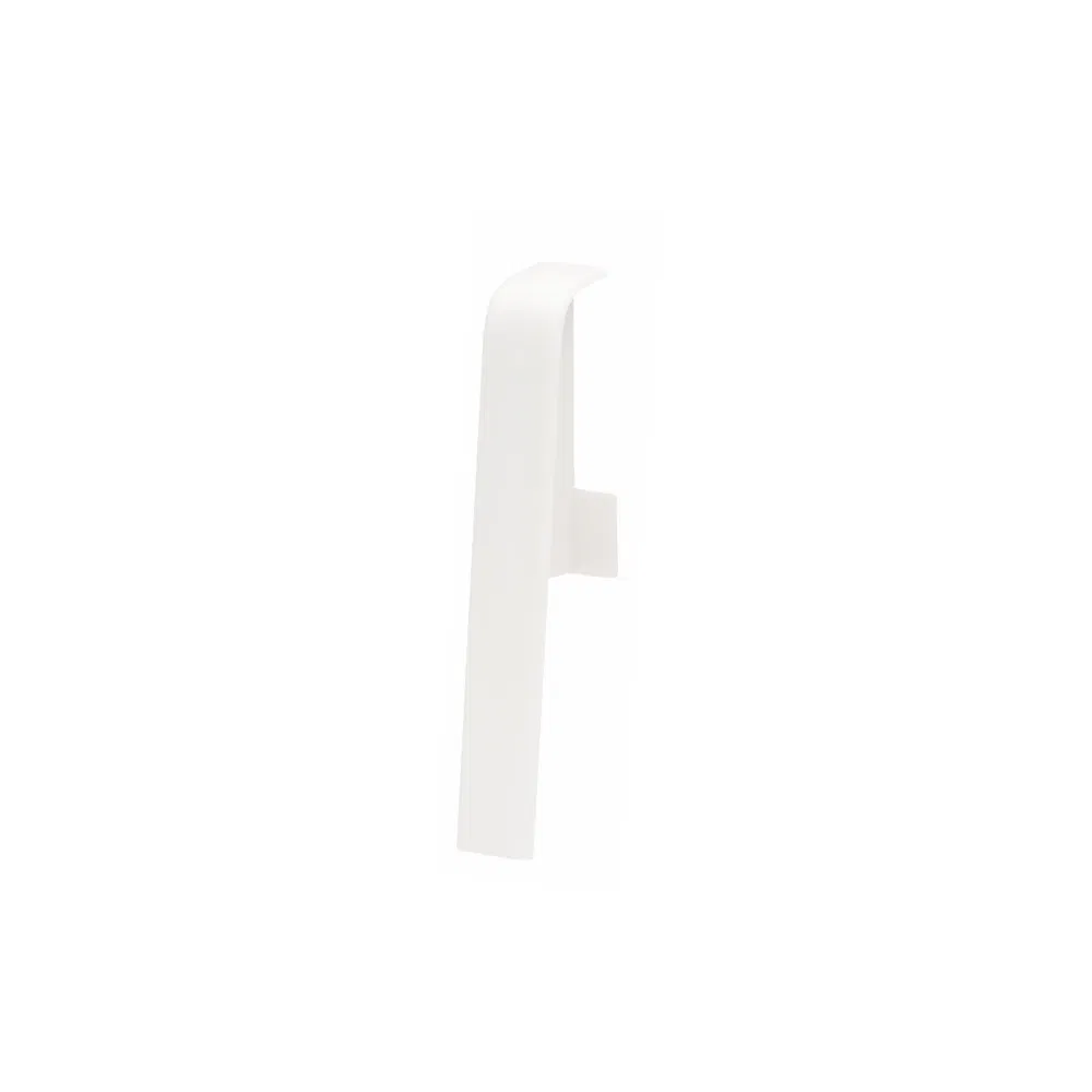 Set element de imbinare plinta parchet Set, alb, MDF, 60 x 19 mm, 5 bucati/set