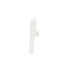 Set element de imbinare plinta parchet Set, alb, MDF, 60 x 19 mm, 5 bucati/set
