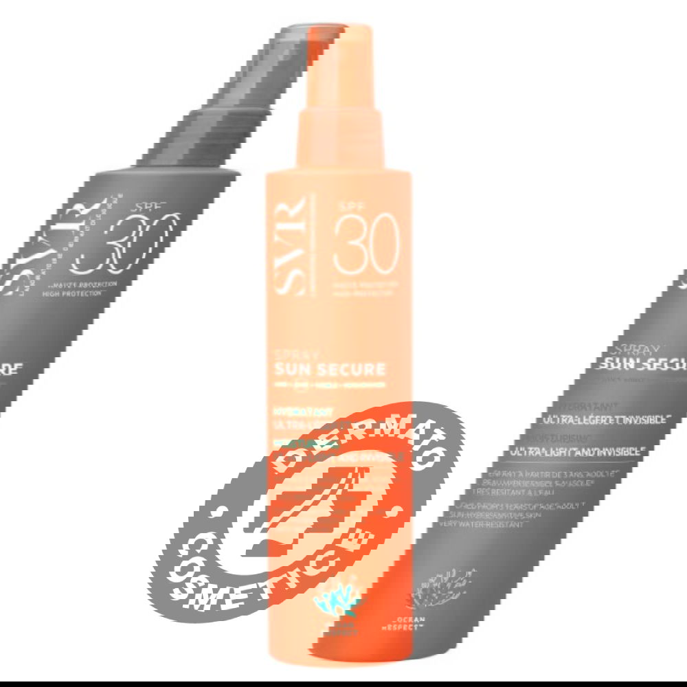 Spray hidratant cu SPF 30 Sun Secure, 200ml, SVR