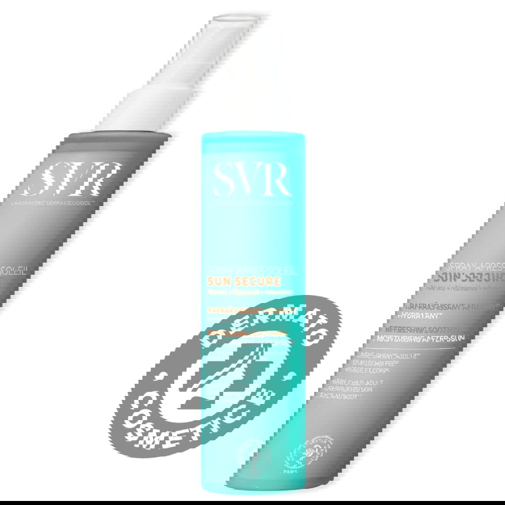 Spray hidratant si calmant dupa soare Sun Secure, 200ml, SVR