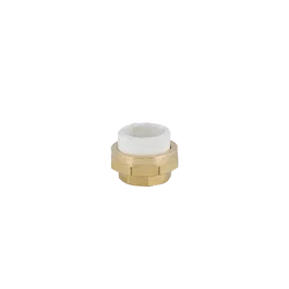 Racord olandez alama Supretherm, filet interior, PPR, alb, 40 mm x 1 1/4 inch
