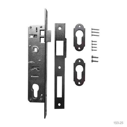 Broasca ingropata Kale, profil ingust, otel cromat, reversibila, placa frontala 23 mm, interax 30 mm, 153 x 85 mm