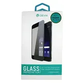 Folie Protectie Sticla Temperata Devia Frame DVFOLHY62BK pentru Huawei Y6 2018 (Transparent/Negru)