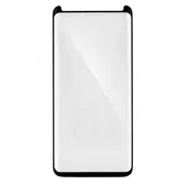 Folie Protectie Sticla Temperata Devia 3D Case Friendly DV3DCFG965BK pentru Samsung Galaxy S9 Plus G965 (Transparent/Negru)