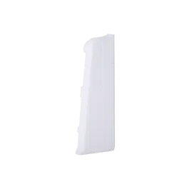 Set terminatie plinta parchet stanga/dreapta Arbiton Indo, alb lucios 01, PVC, 70 x 26 mm, 2 bucati/set
