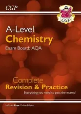 New A-Level Chemistry: AQA Year 1 & 2 Complete Revision & Practice with Online Edition, Paperback - ***