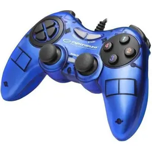 Controller Esperanza Fighter EGG105B, PC (Albastru)