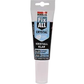 Adeziv izolant Soudal Fix All Crystal, blister 125 ml