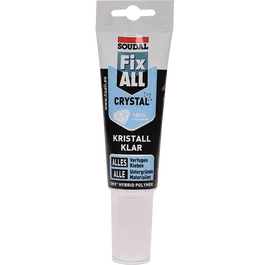 Adeziv izolant Soudal Fix All Crystal, blister 125 ml