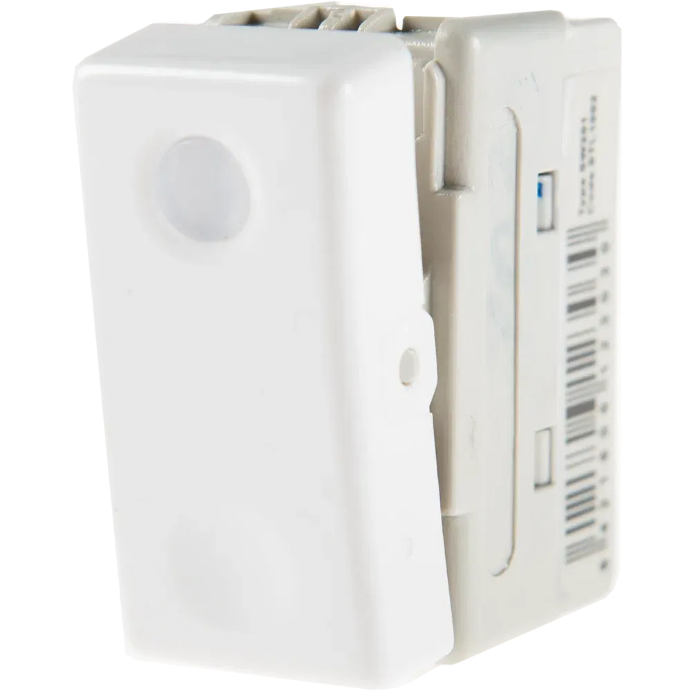 Intrerupator cu led Stil Comtec, 1M, alb