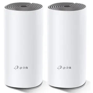Sistem Wireless Mesh TP-Link Deco E4, Dual Band, 1200 Mbps, 2 Pack (Alb)