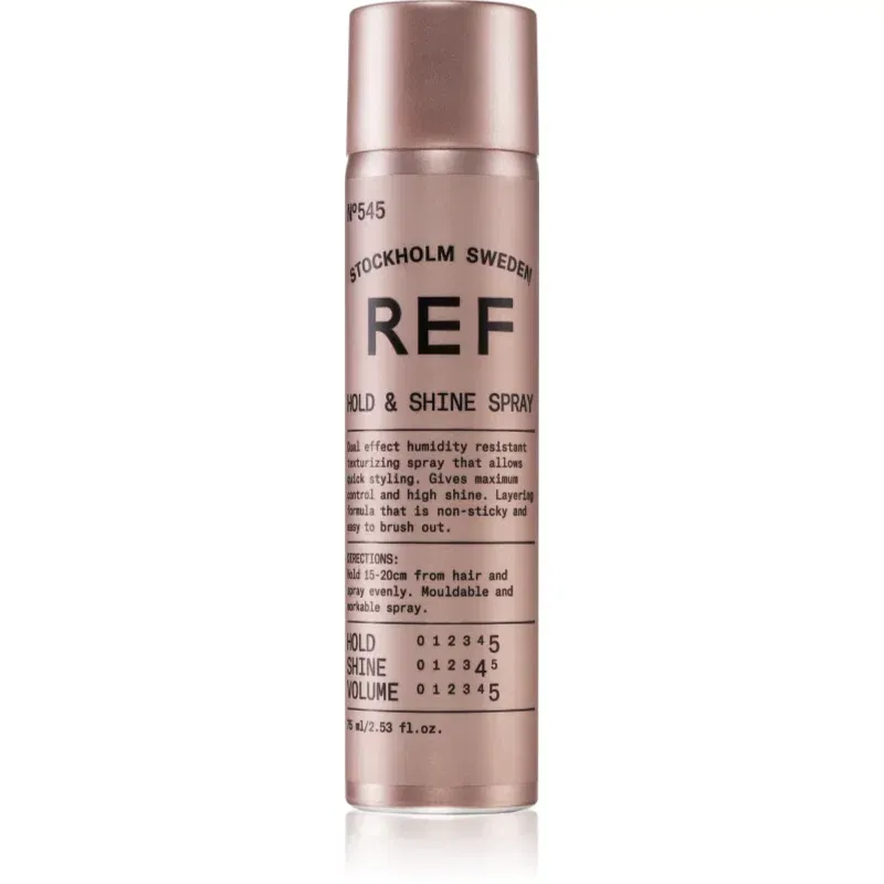 REF Hold & Shine Spray N°545 fixativ stralucitor 75 ml