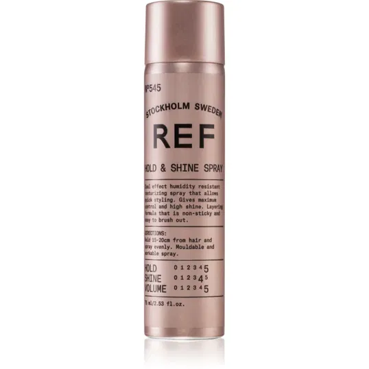 REF Hold & Shine Spray N°545 fixativ stralucitor 75 ml