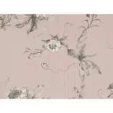 Tapet vinil Preloved Passion 220902, model floral, roz/gri, 0.53 x 10 m