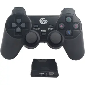 Controller Gembird JPD-WDV-01, Wireless, PC/PS2/PS3 (Negru)