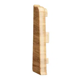 Set terminatie plinta parchet stanga/dreapta Arbiton Indo, stejar manorial 09, PVC, 70 x 26 mm, 2 bucati/set