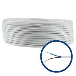 Cablu electric MYYUP 2 x 0.75 mmp, izolatie PVC, plat