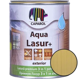 Lazura pentru lemn de exterior Caparol Aqua Lasur +, natur, 0.75 l