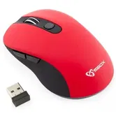 Mouse Optic Wireless SBOX WM-911, 1600 DPI (Rosu)