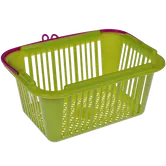 Cosulet carlige Inaplast, plastic, verde, 25 x 19 x 12 cm