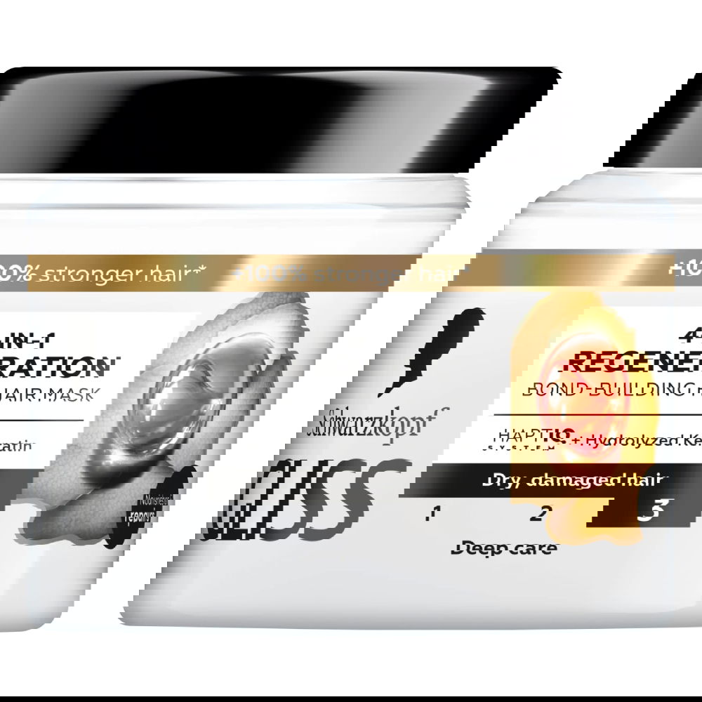 Masca de par regeneratoare 4 in 1, 400ml, Gliss