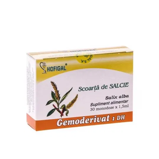 Salcie scoarta - gemoderivat 30monodoze - Hofigal