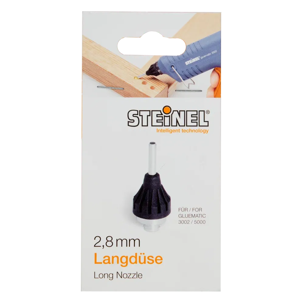 Duza pentru incazire, silicon negru, 2.8 mm
