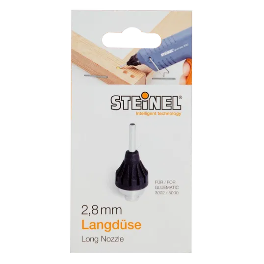Duza pentru incazire, silicon negru, 2.8 mm
