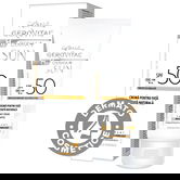 Crema de fata cu tenta naturala SPF 50 H3 Derma+ Sun, 50ml, Gerovital