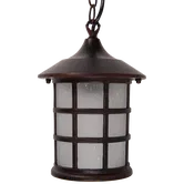 Pendul iluminat suspendat exterior Altanta 7 Brun, 60 W