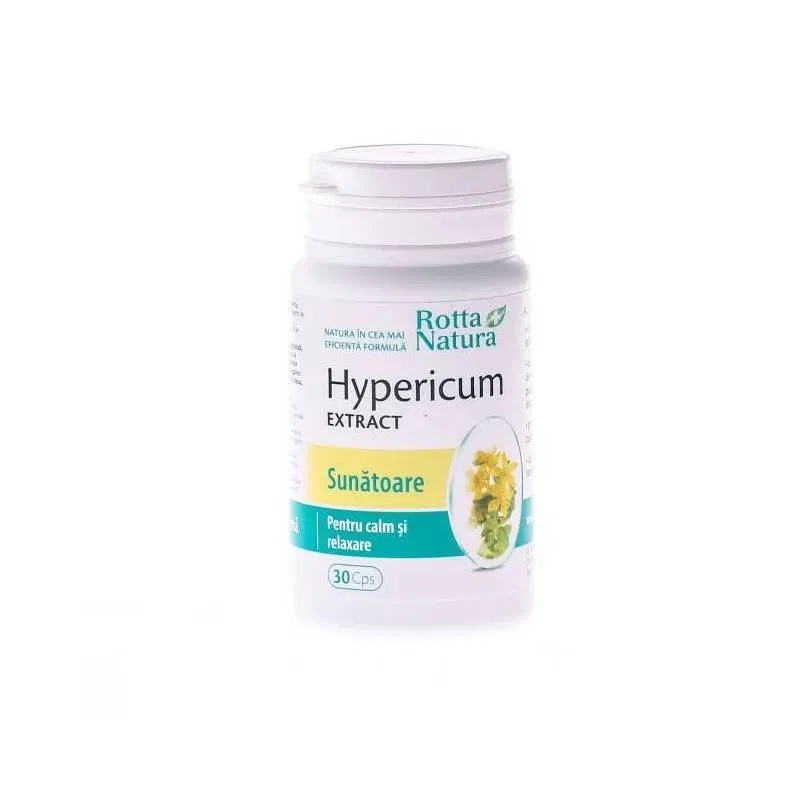Hypericum Extract 30cps - Rotta Natura