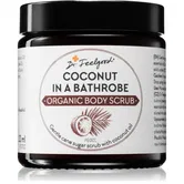 Dr. Feelgood Organic Coconut in a Bathrobe exfoliant din zahar cu ulei de cocos 120 ml