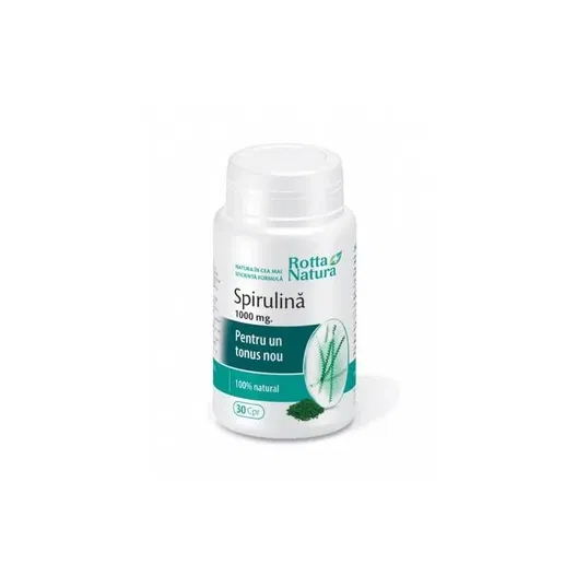 Spirulina 1000mg 30cp - Rotta Natura