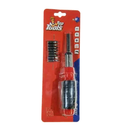 Set 9 varfuri surubelnita Top Tools, cu maner