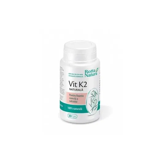 Vitamina K2 naturala 30cps - Rotta Natura